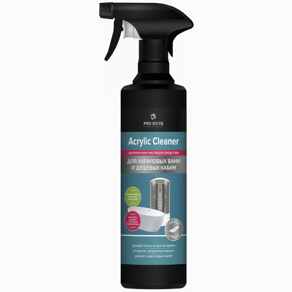 Деликатное чистящее средство для акриловых ванн Acrylic Сleaner, 0,5 л