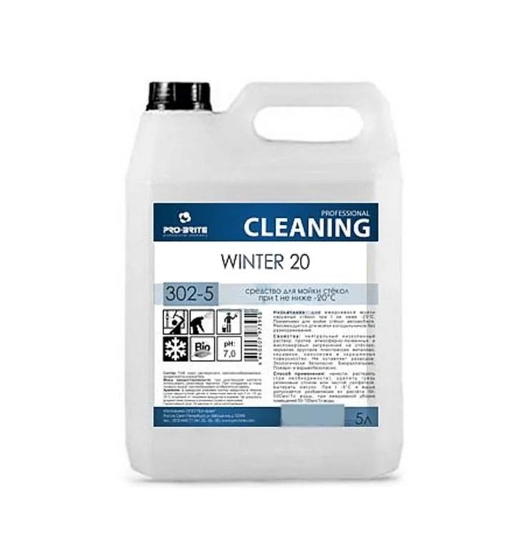 Средство для мойки стекол (-20 С) 302-5 Winter Window, 5л