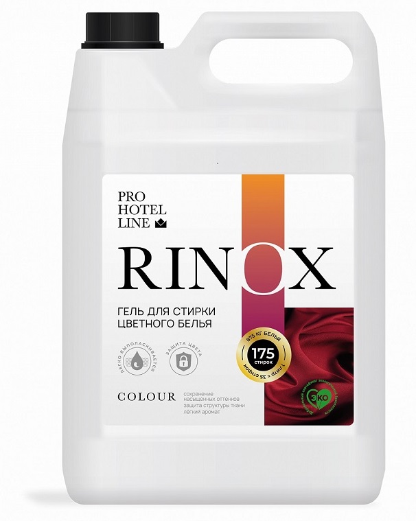Гель для стирки цветного белья Rinox Colour (Ринокс Колор), 5л