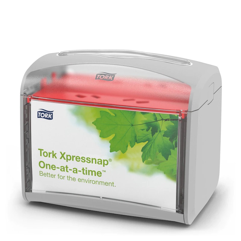 Диспенсер настольный Tork Xpressnap® серый
