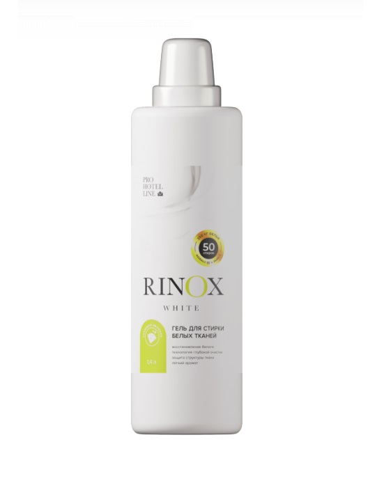 Гель для стирки белых тканей Rinox White (Ринокс Уайт), 1400 мл