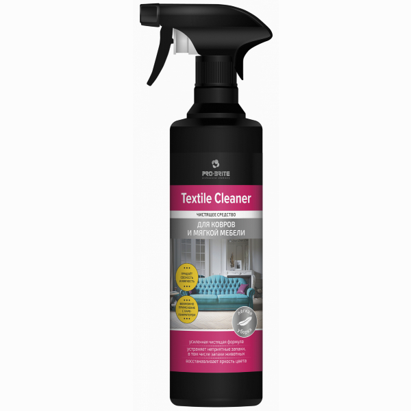Чистящее средство для ковров и мягкой мебели Textile Сleaner,  0,5л