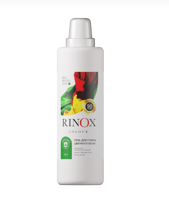 Гель для стирки цветного белья Rinox Colour (Ринокс Колор), 1400 мл