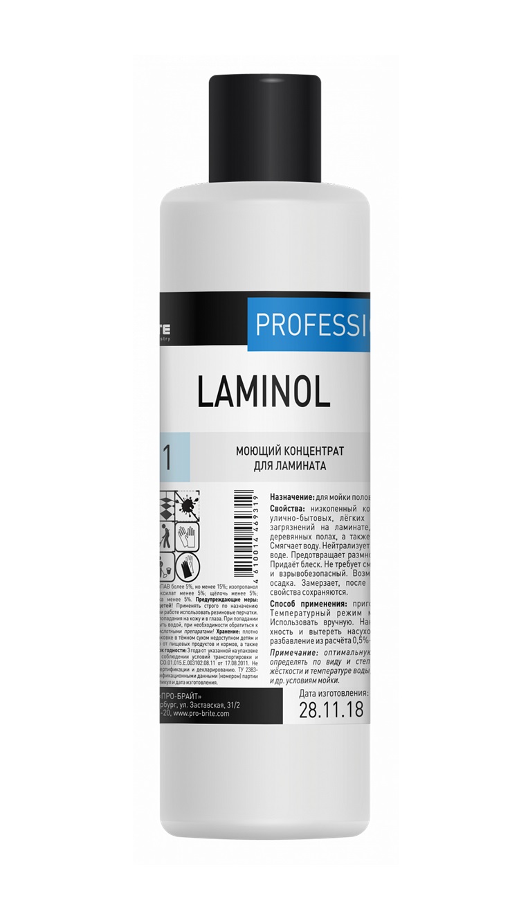 Моющий концентрат для ламината 023-1 Laminol (Ламинол) 1л
